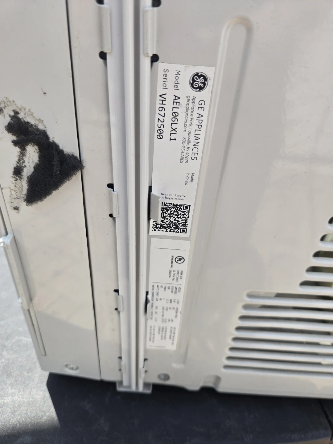 GE AEL06KL1 Window Air Conditioner - photo 4