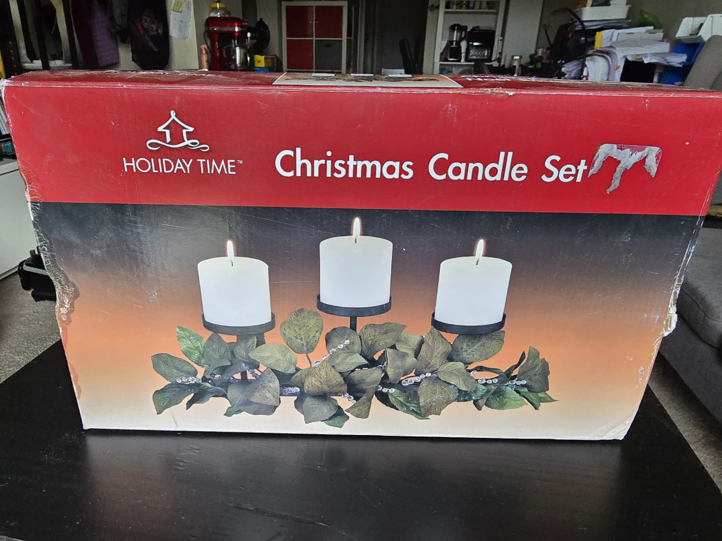 HOLIDAY TIME™  Christmas Candle Set