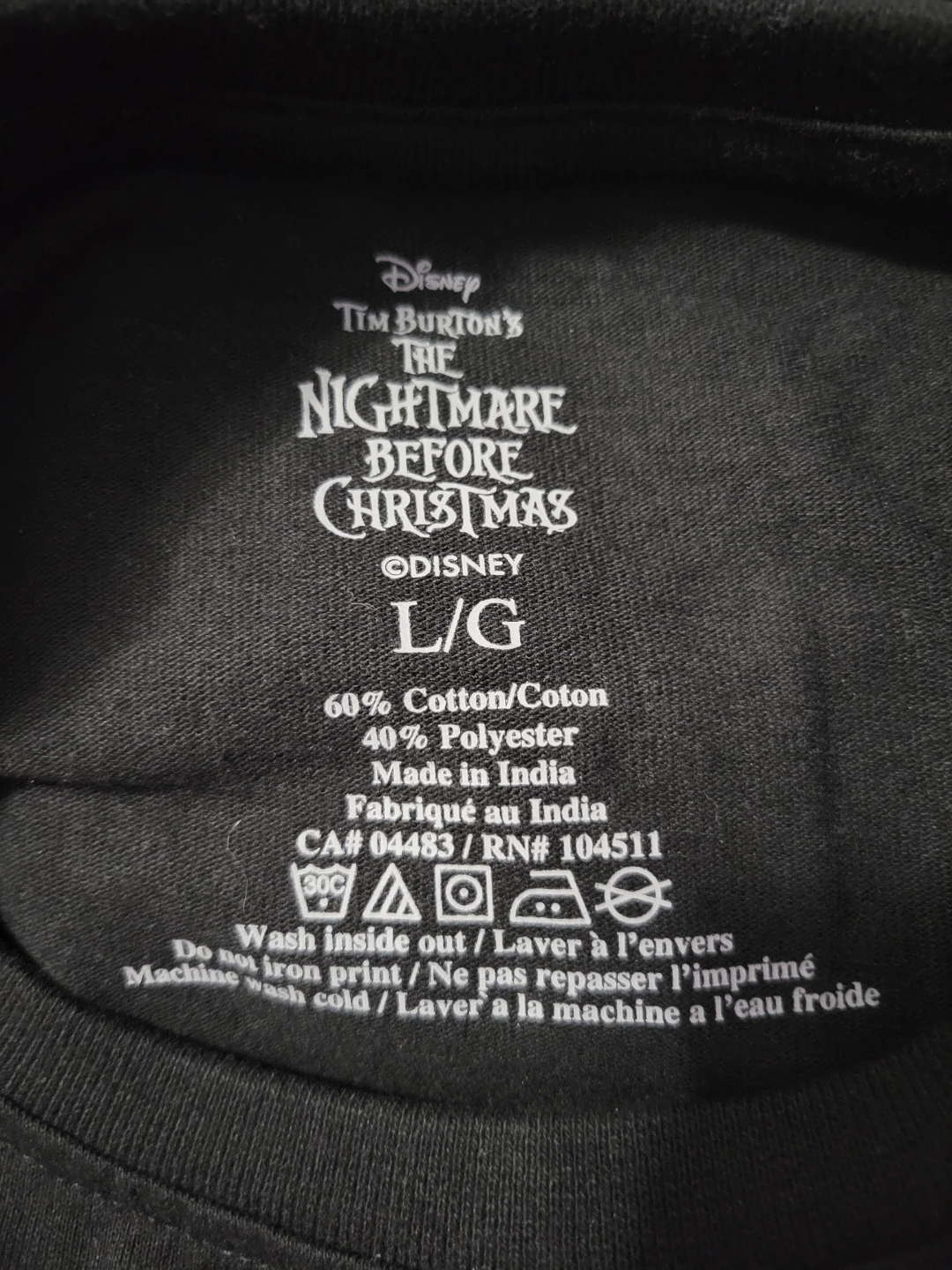 T-shirt The nightmare before Christmas - photo 2
