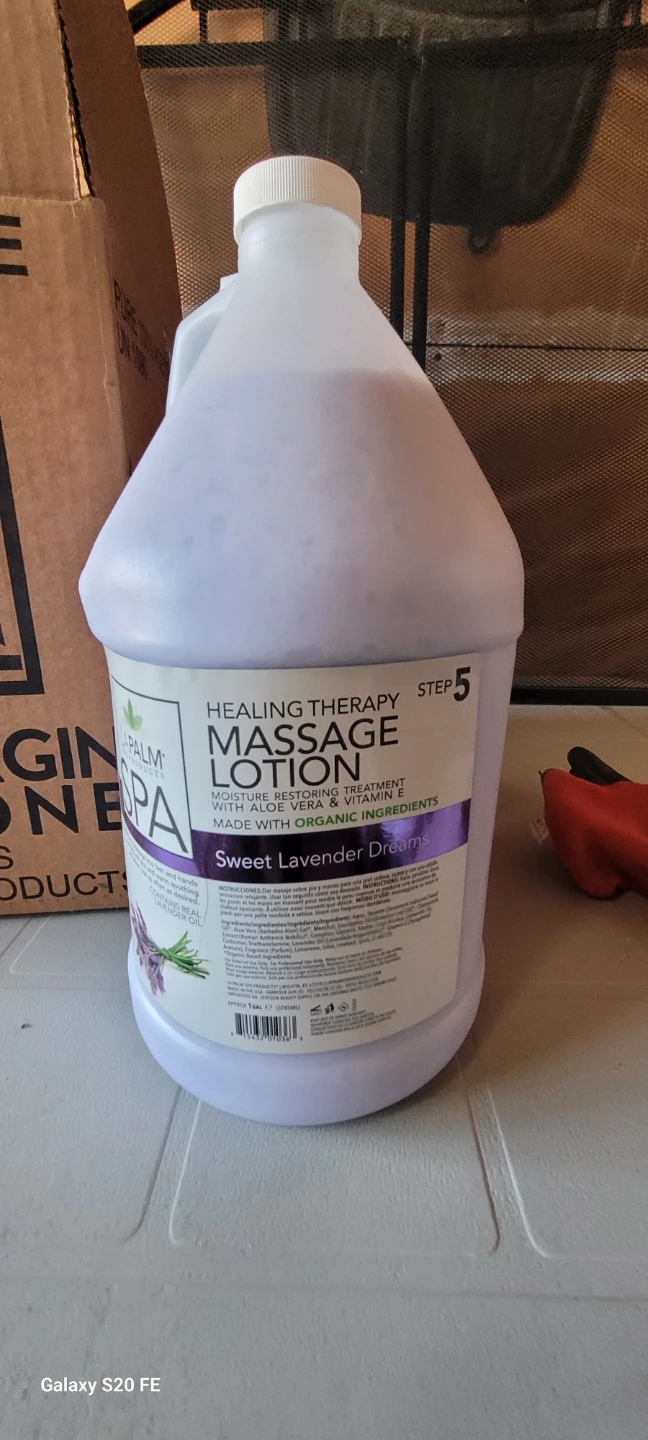 La Palm product 1 gallon Acetone, Lotion, Alcohol , Spa lotion - photo 3