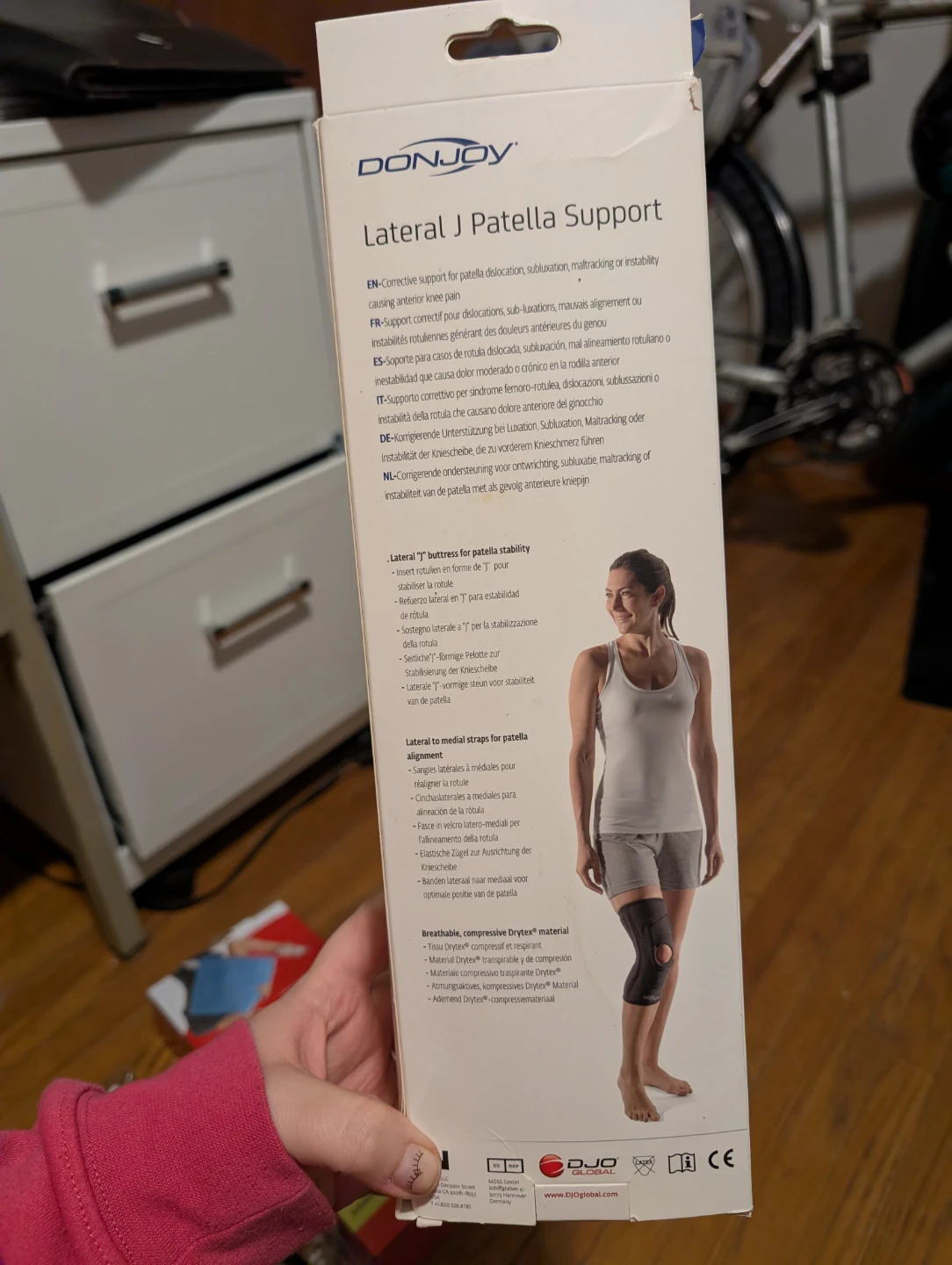 DonJoy Lateral J Patella Support Brace - XXL - photo 2