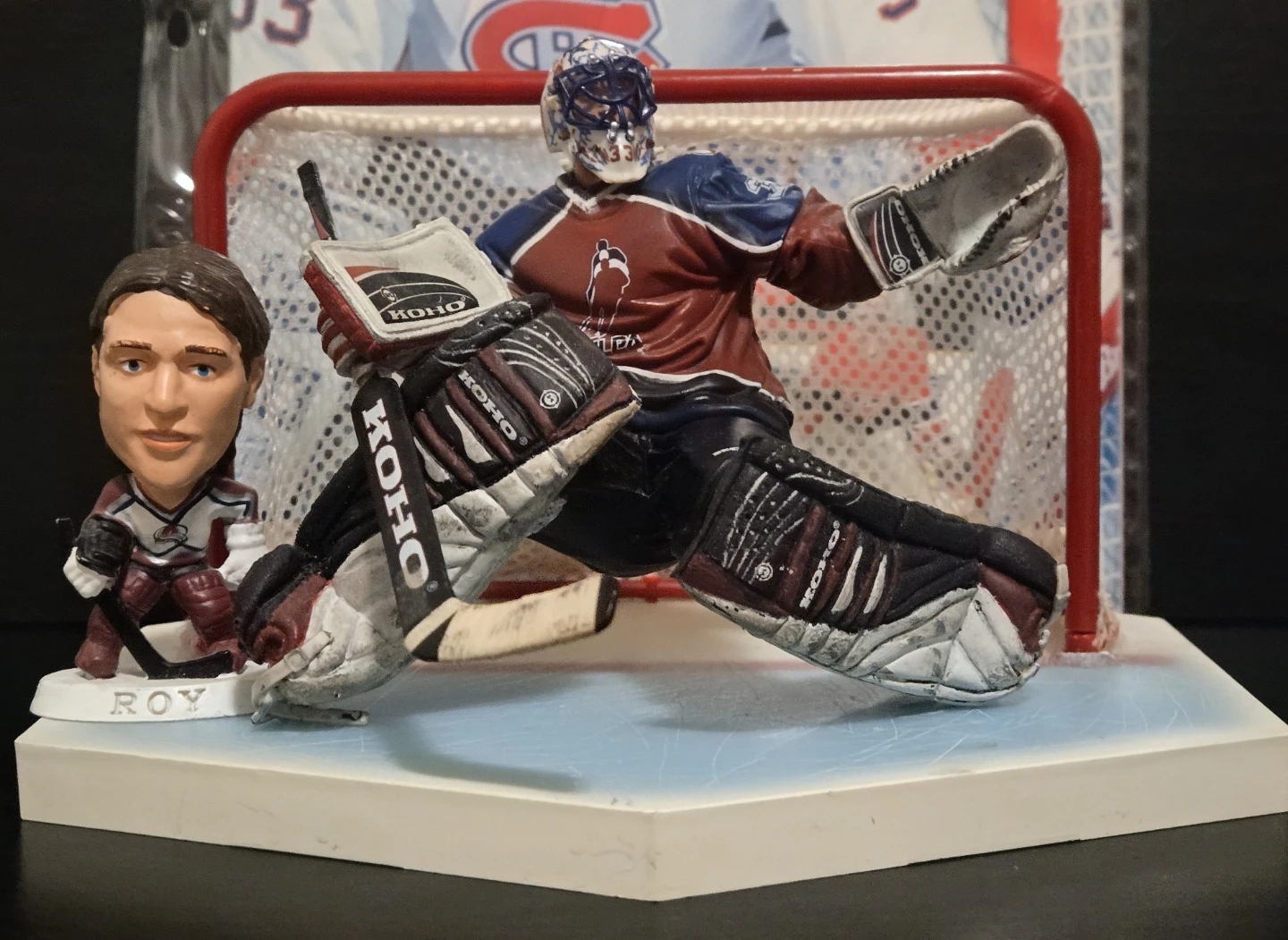 Patrick Roy Vintage Hockey Lot, Mcfarlane,  Headliners, Beckett - photo 2