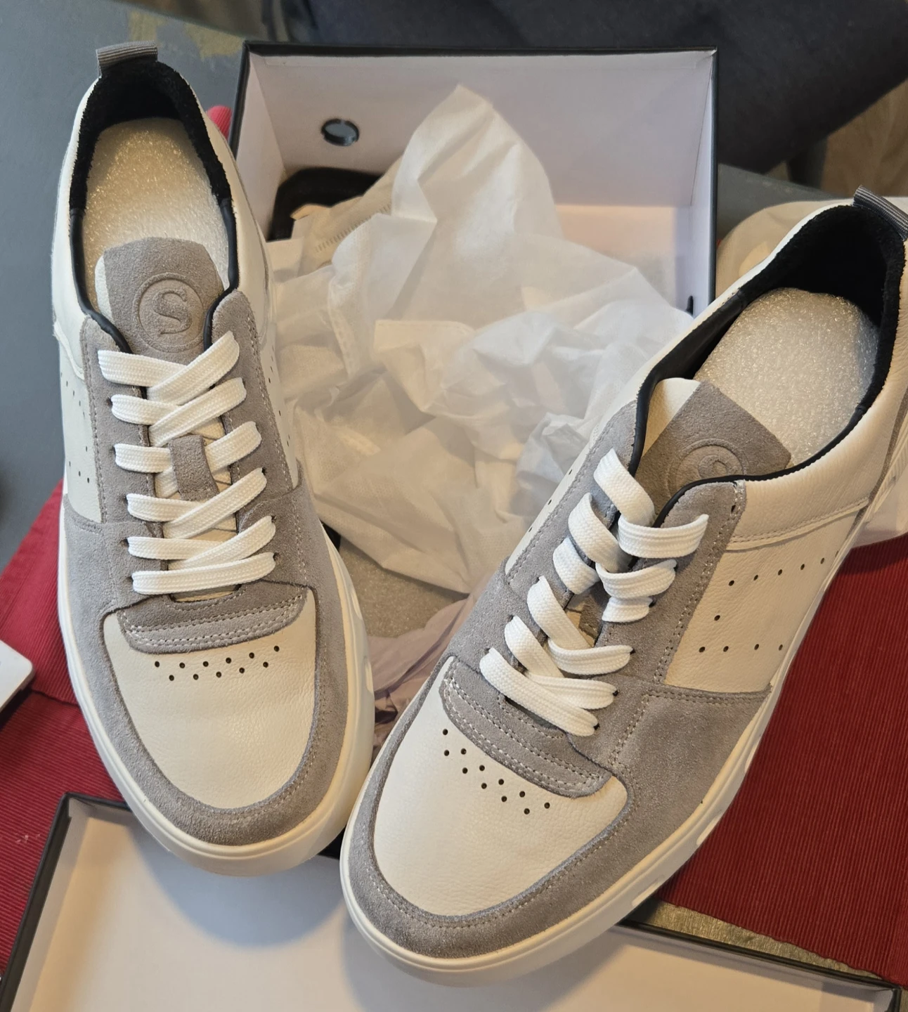 Ecco Sneakers White Size 8