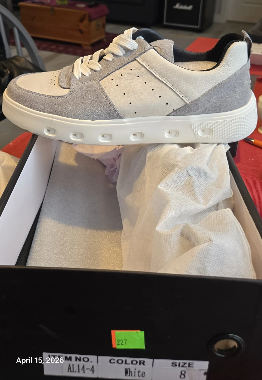 Ecco Sneakers White Size 8 - photo 5
