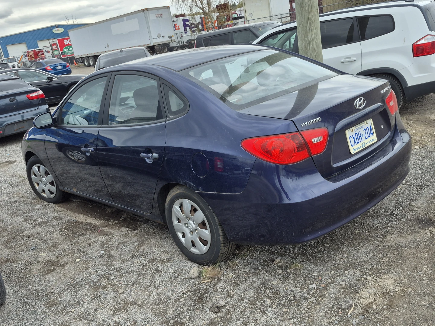 CLEAN Blue Hyundai Elantra 2008 - photo 3