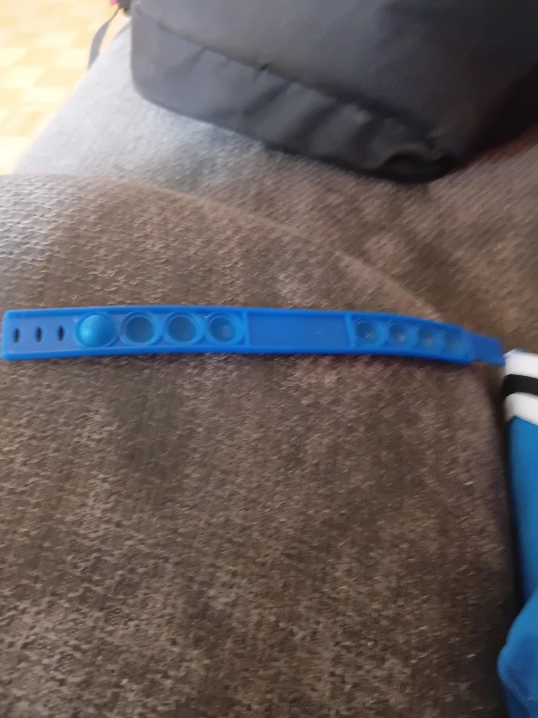 Blue Pop It Bracelet