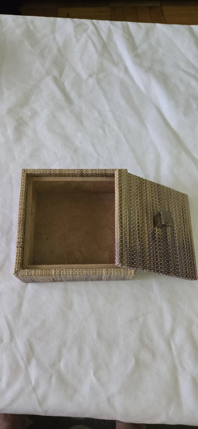 Woven Decorative Box with Lid - photo 2
