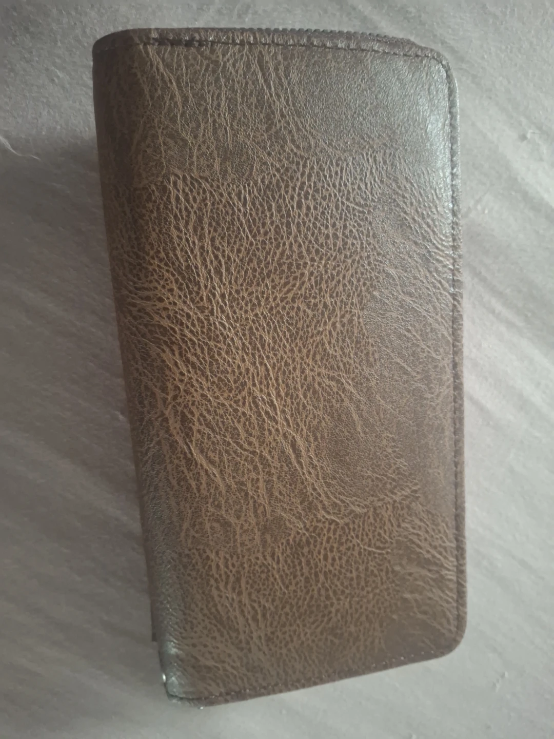 PAYOFFLAI Classic Fashion Brown Zipper Wallet - photo 3