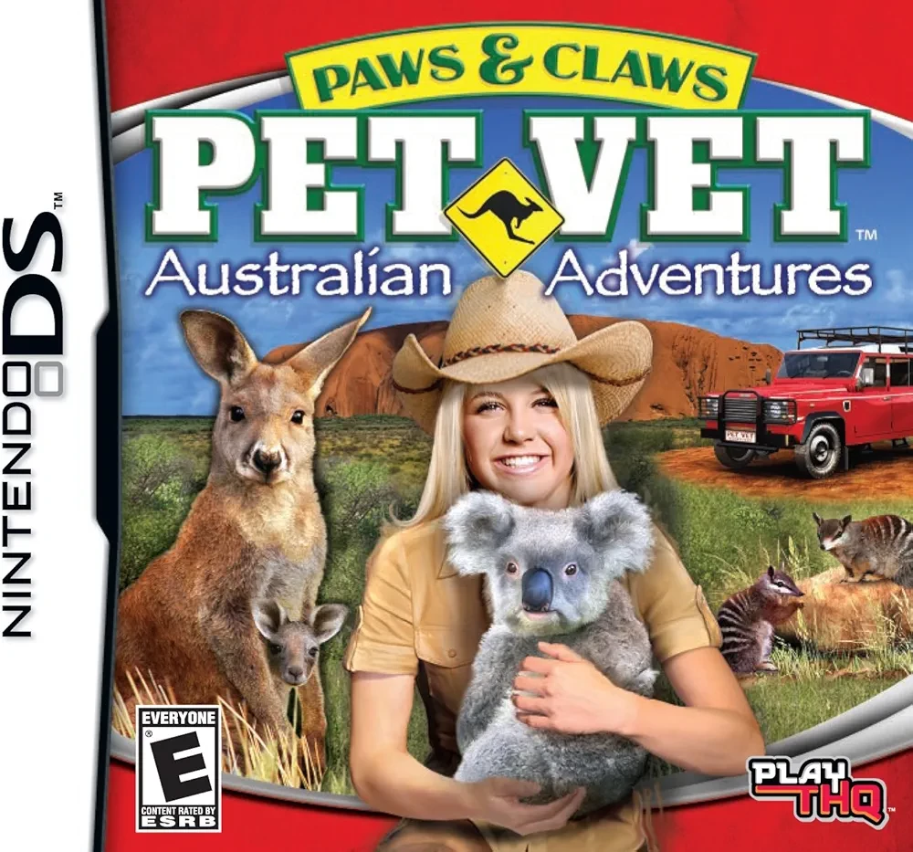 Nintendo DS Paws & Claws Pet Vet: Australian Adventures Game