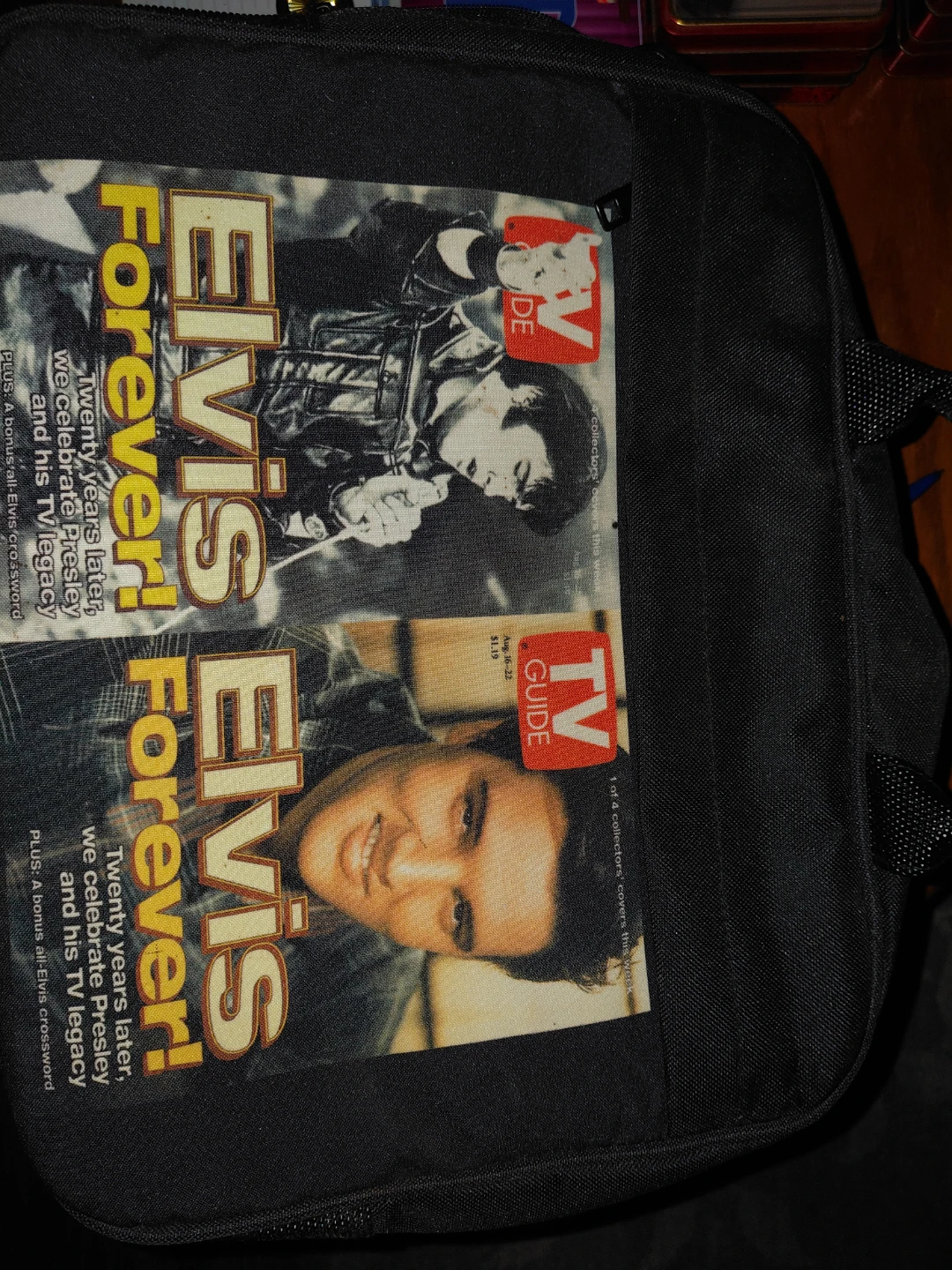 Elvis Forever! TV Guide Commemorative Bag