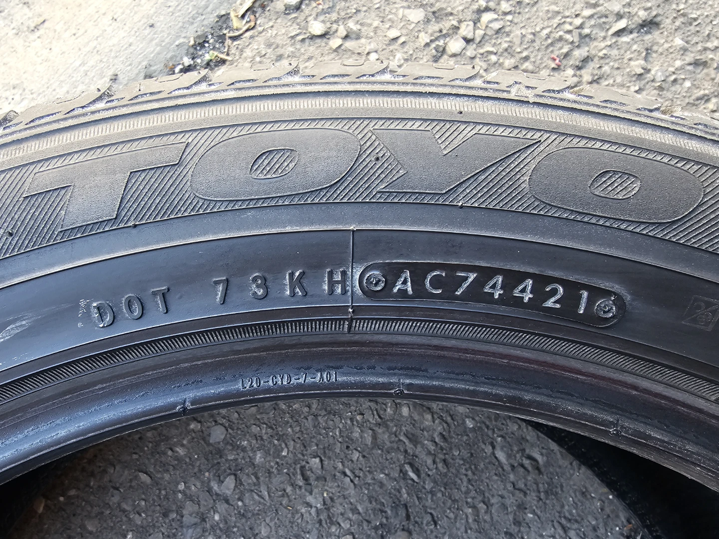 245/50 R20 TOYO WINTER TIRES - photo 3