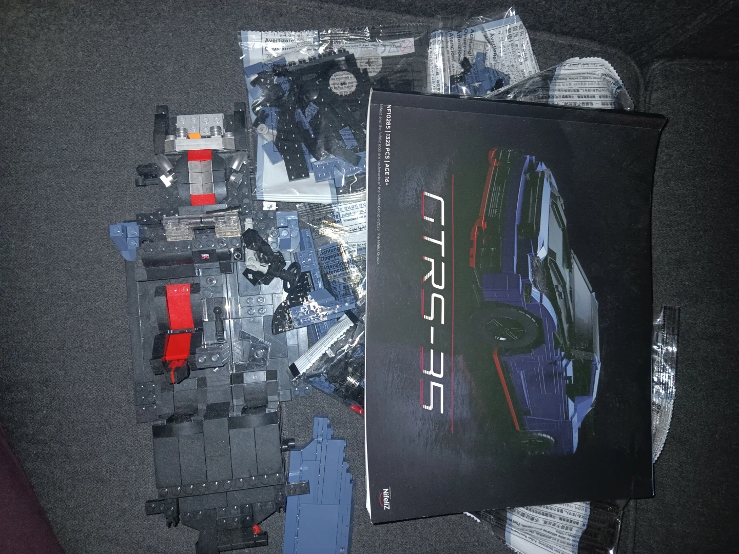 Nifeliz GTRS-35 Building Block Kit 1323 PCS Age 16+