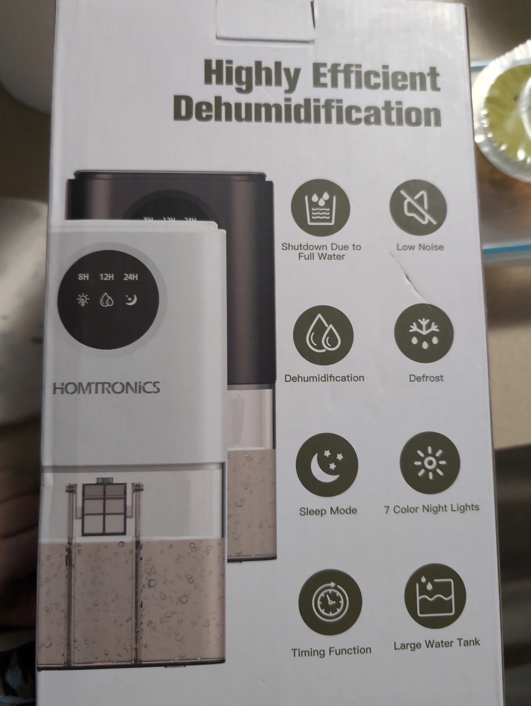 Homtronics Dehumidifier B221