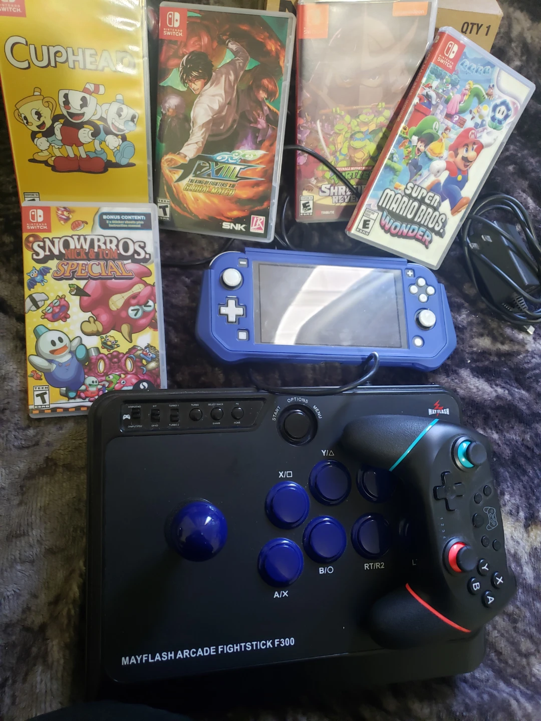 MAYFLASH Arcade Fightstick F300 & Nintendo Switch Games - photo 2