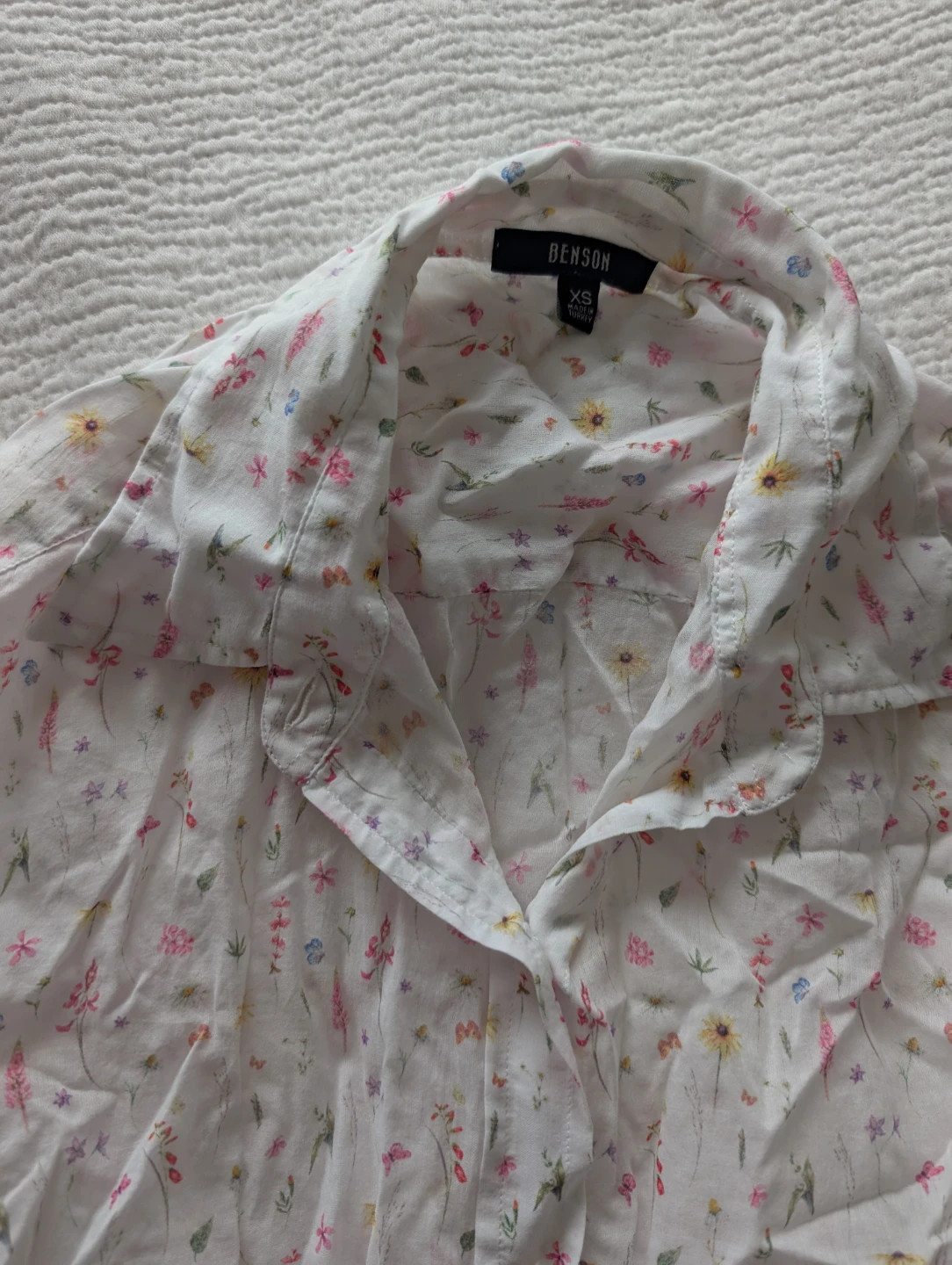 Benson Floral Button-Up Shirt - XS