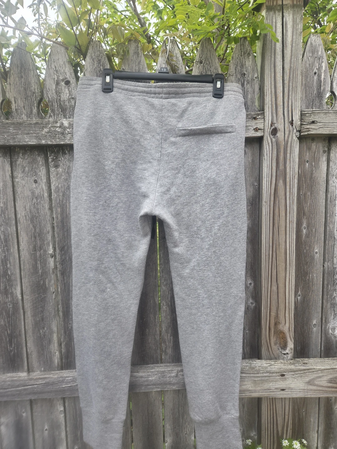 H&M Gray Zipper Detail Jogger Sweatpants - Size M - photo 3