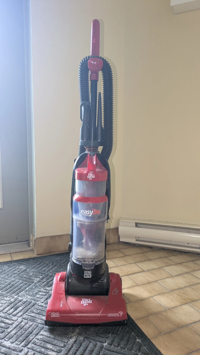 Dirt Devil Easy Lite Upright Vacuum - Red - photo 2