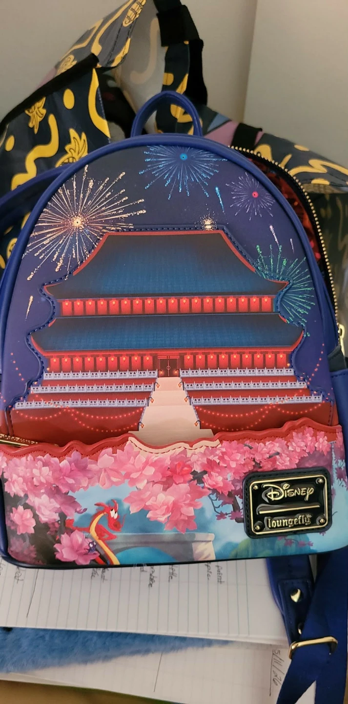 Loungefly Disney Mulan Mini Backpack