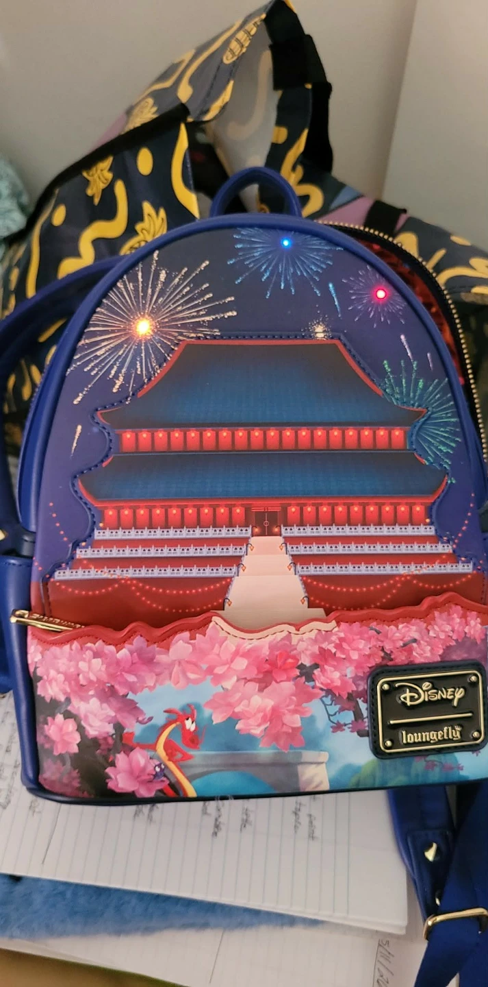 Loungefly Disney Mulan Mini Backpack - photo 2