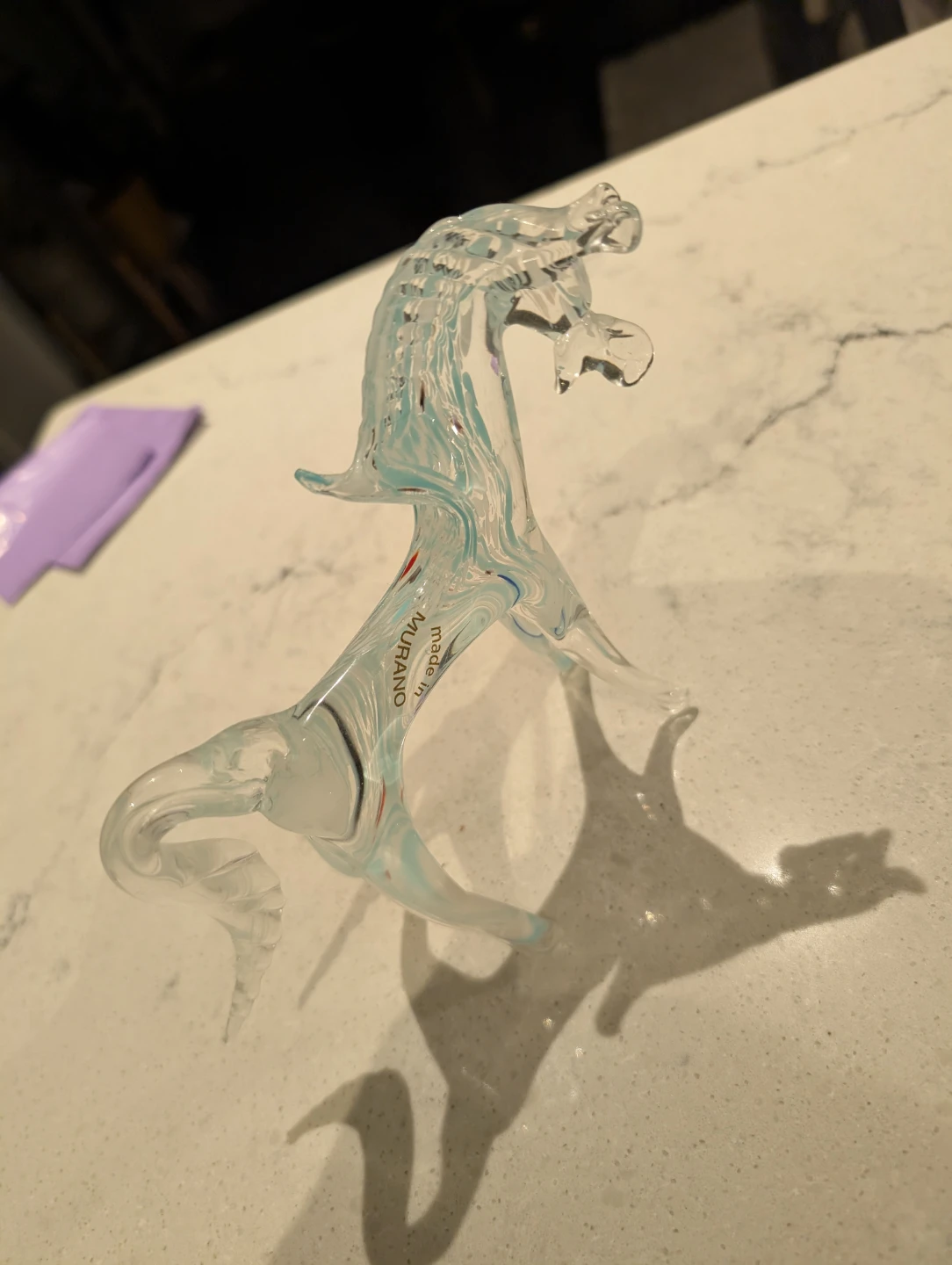 Murano Glass Horse Figurine
