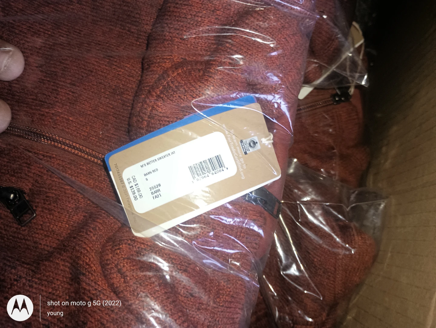 Patagonia M's Better Sweater Jacket - Barn Red - photo 2