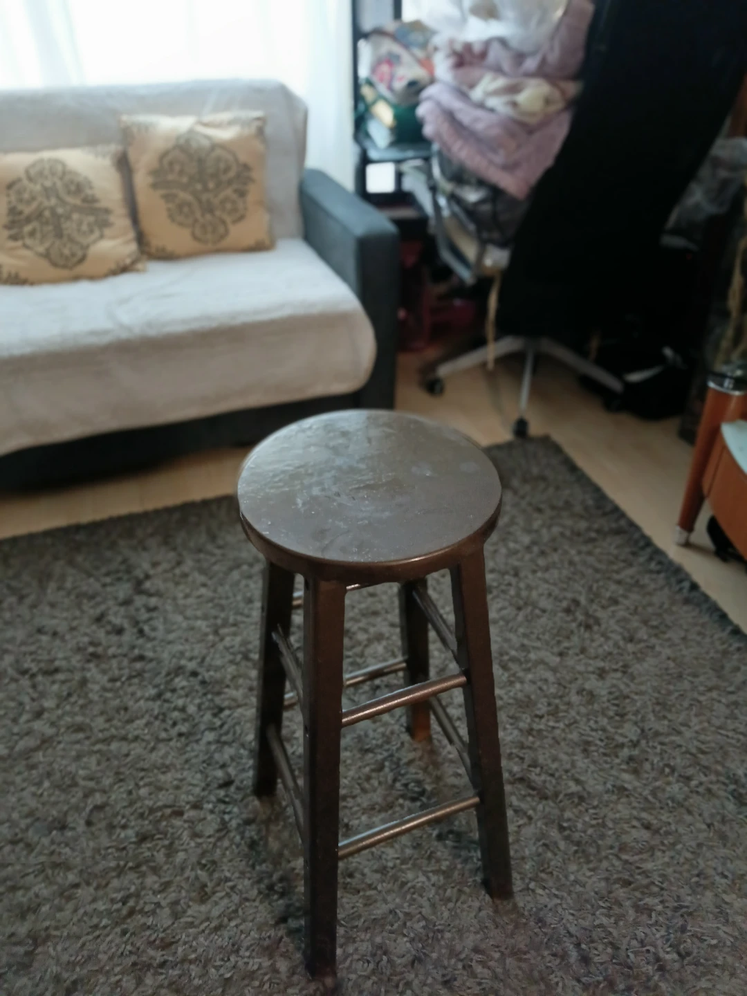 Wooden Bar Stool - photo 3