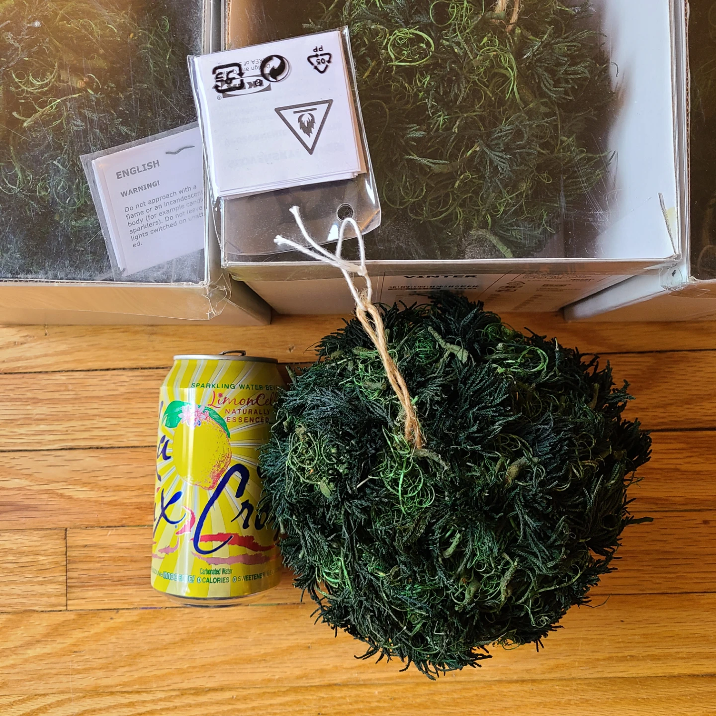 IKEA VINTER Decorative Moss Balls (16) for $100! - photo 5