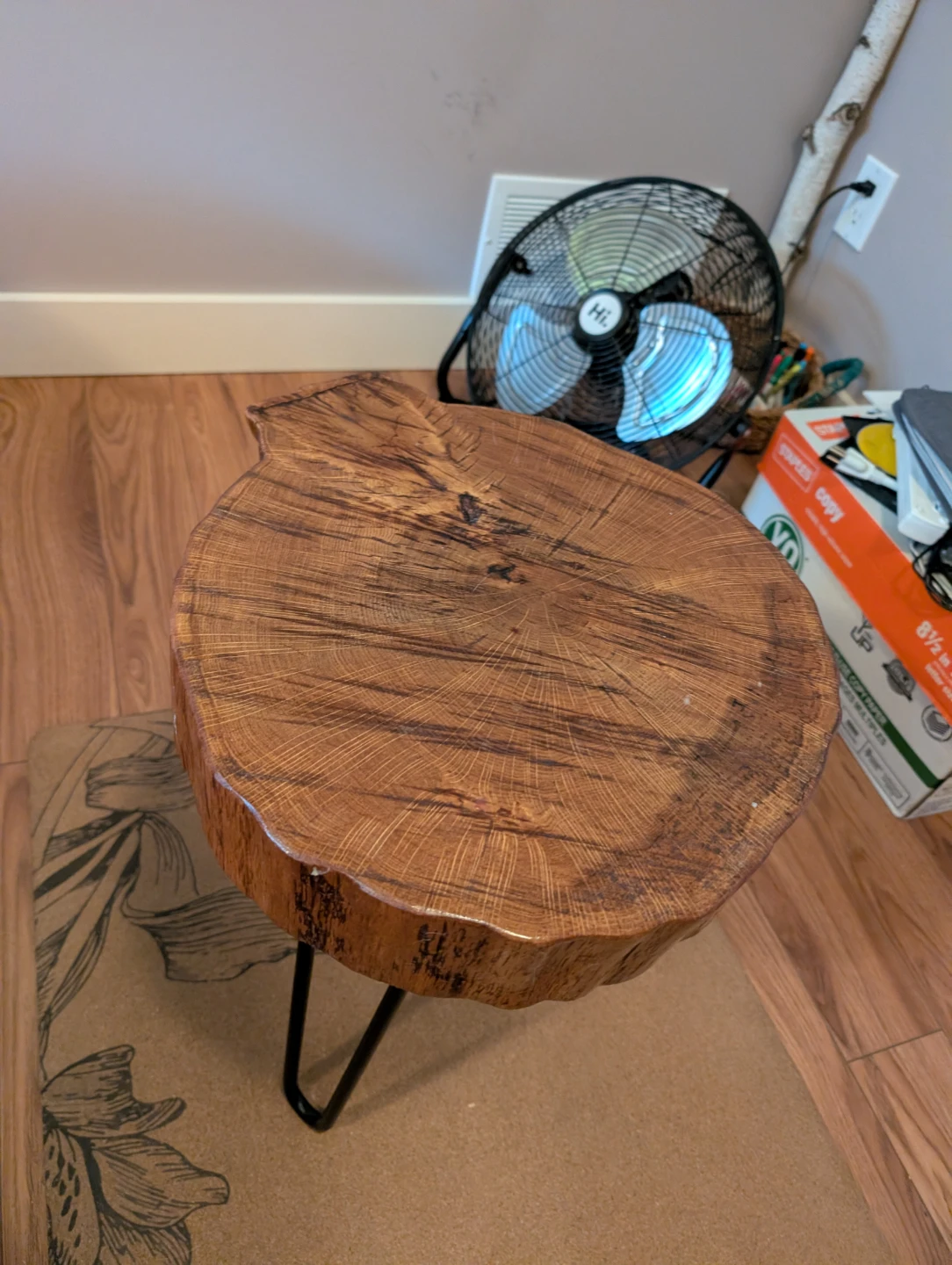 Solid Wood Side Table