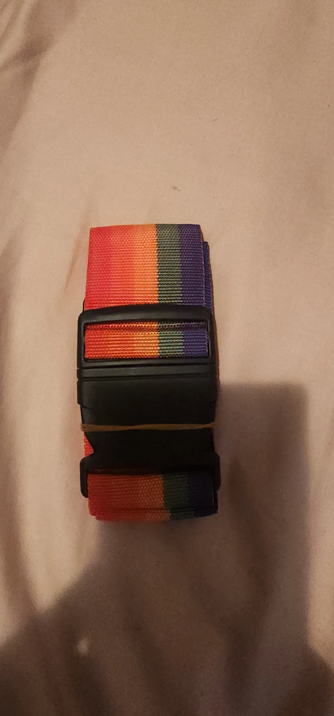 Rainbow Luggage Strap