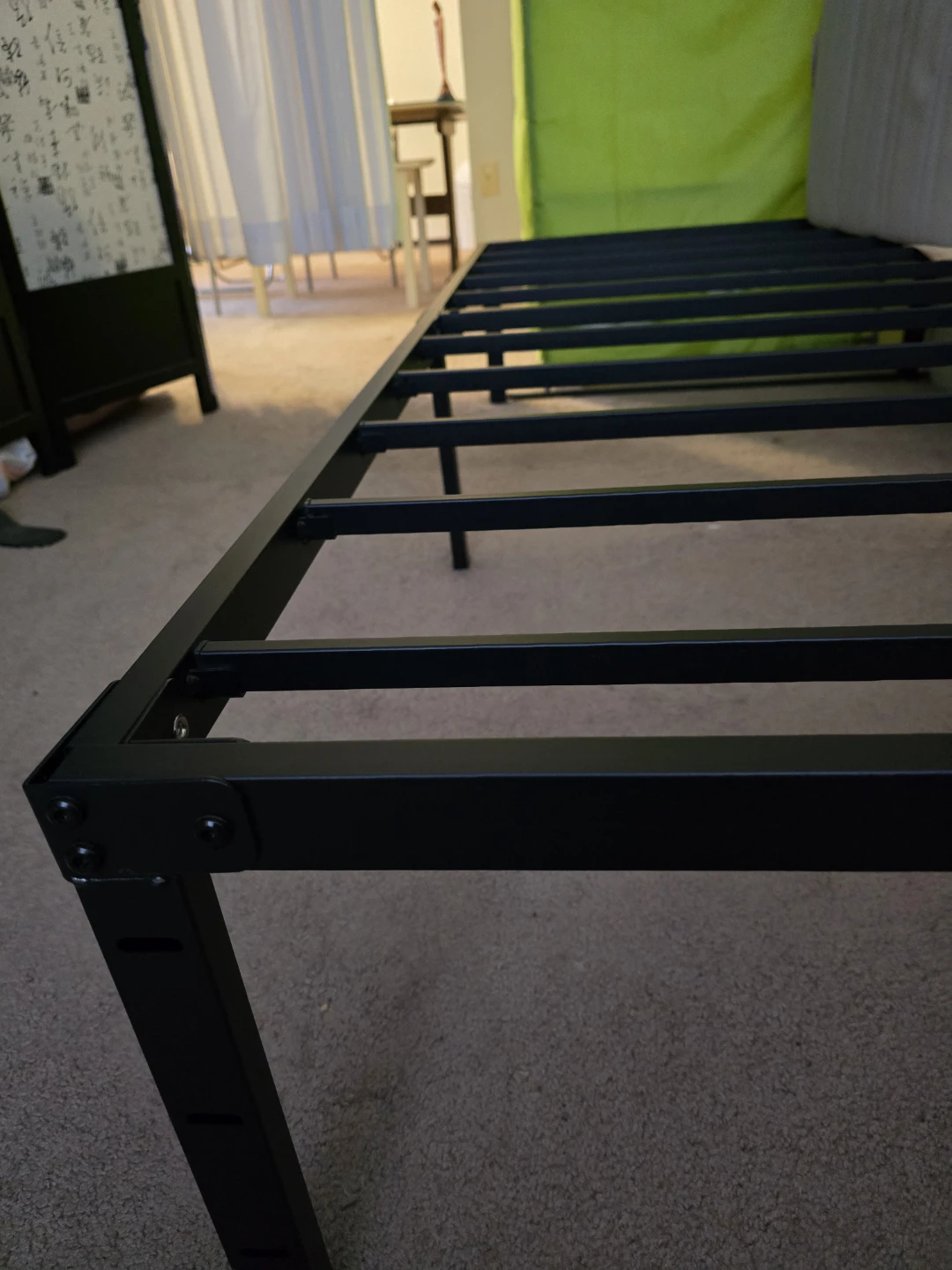 Black Metal Bed Frame