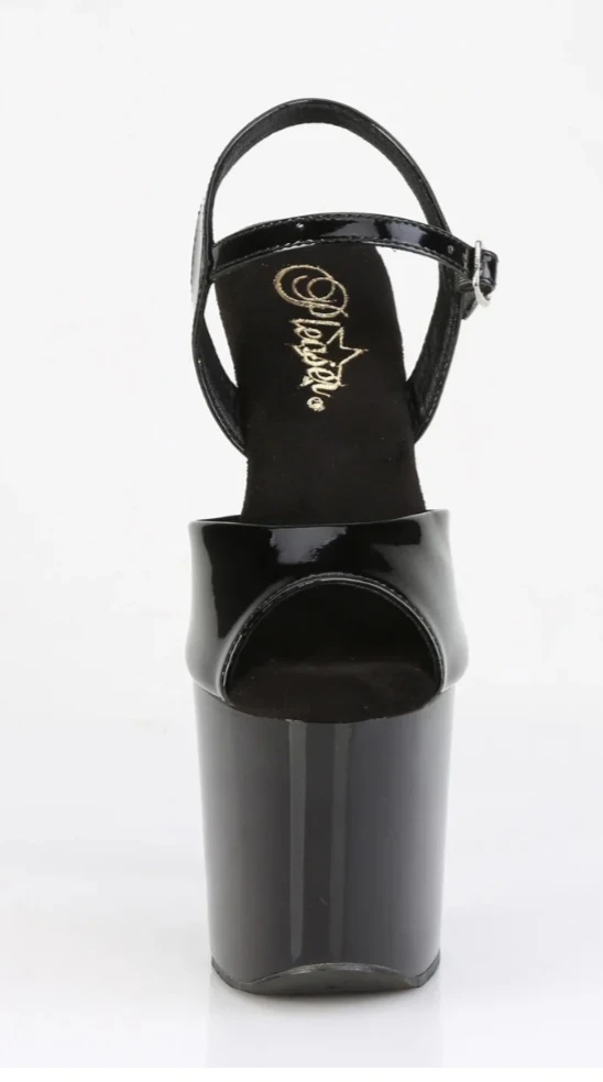 Pleaser Black Patent Platform Heels - photo 4
