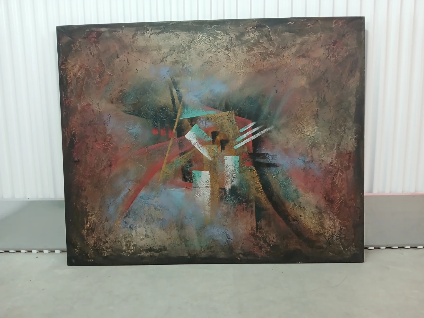 Abstract Painting Wall Art 5ft×4ft - photo 2