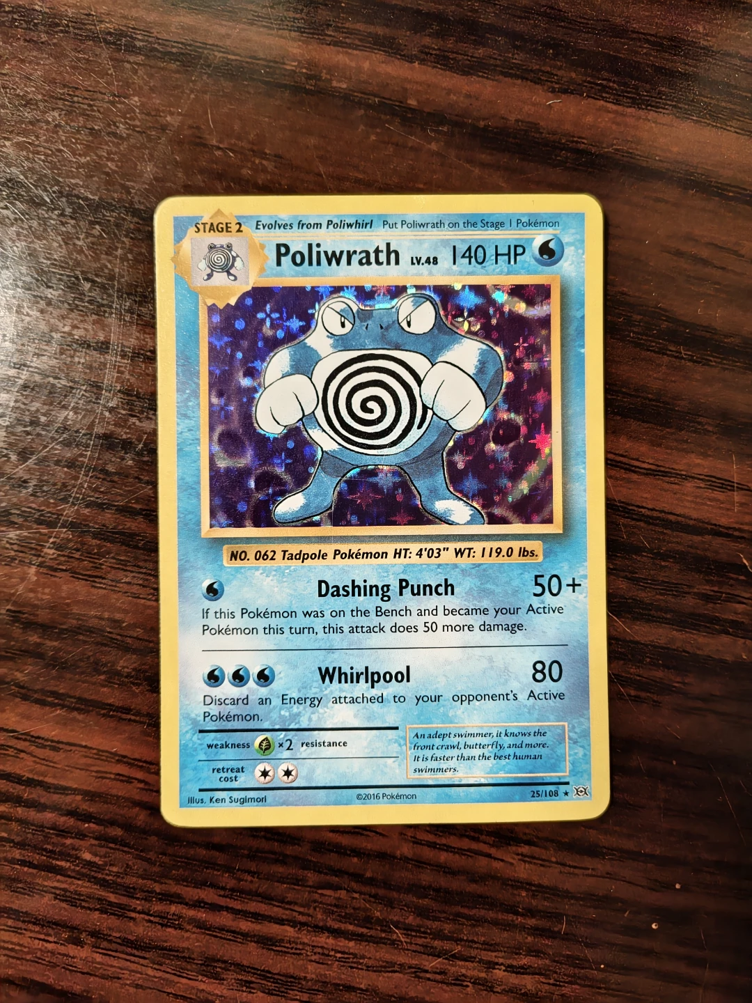 Pokemon Poliwrath LV.48