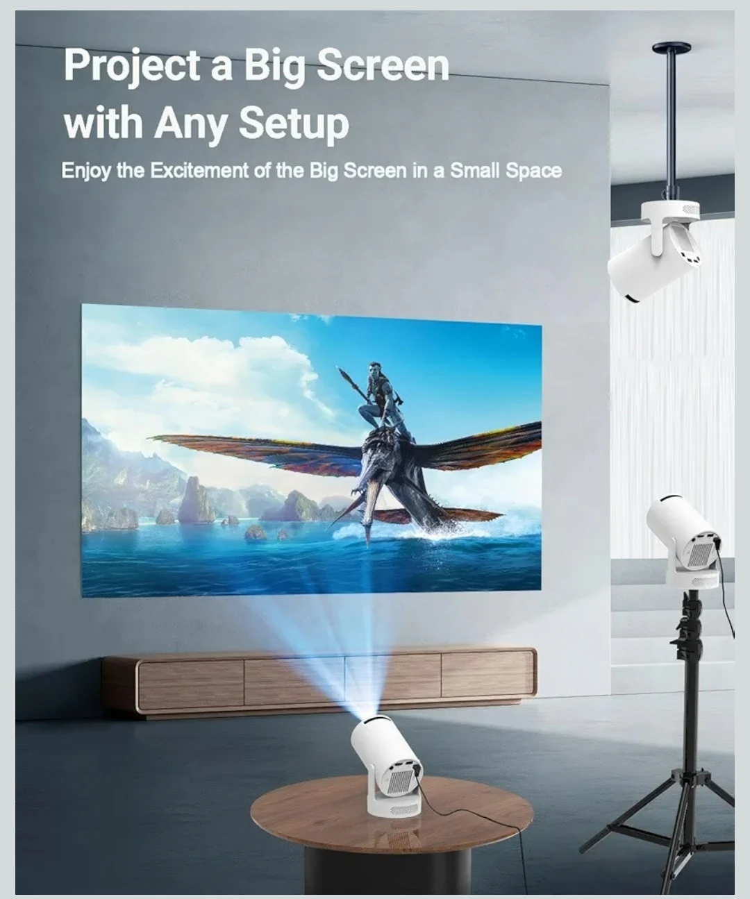 DreamFair HY300Ultra Smart Projector with Remote - photo 5