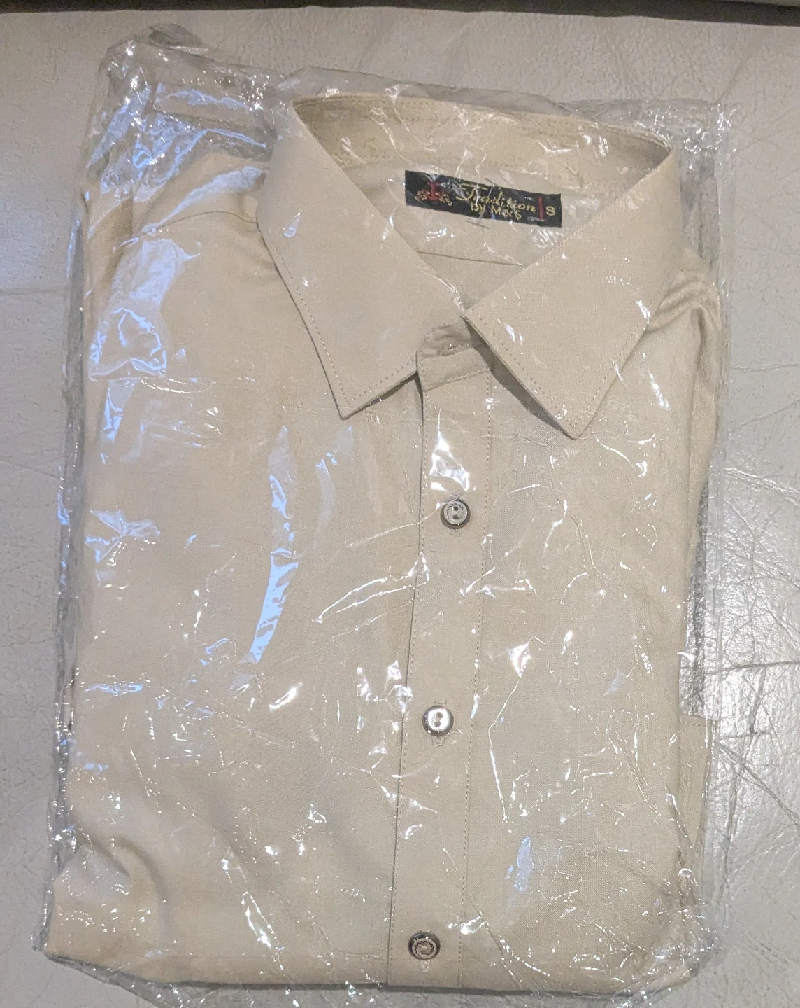Eid sale Men's Beige Shalwar kemeez Size S - photo 2