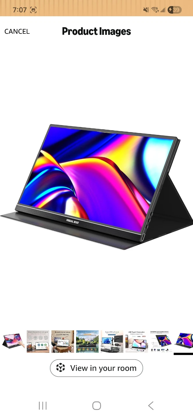 Visual Beat 15.6" Portable Monitor - photo 4