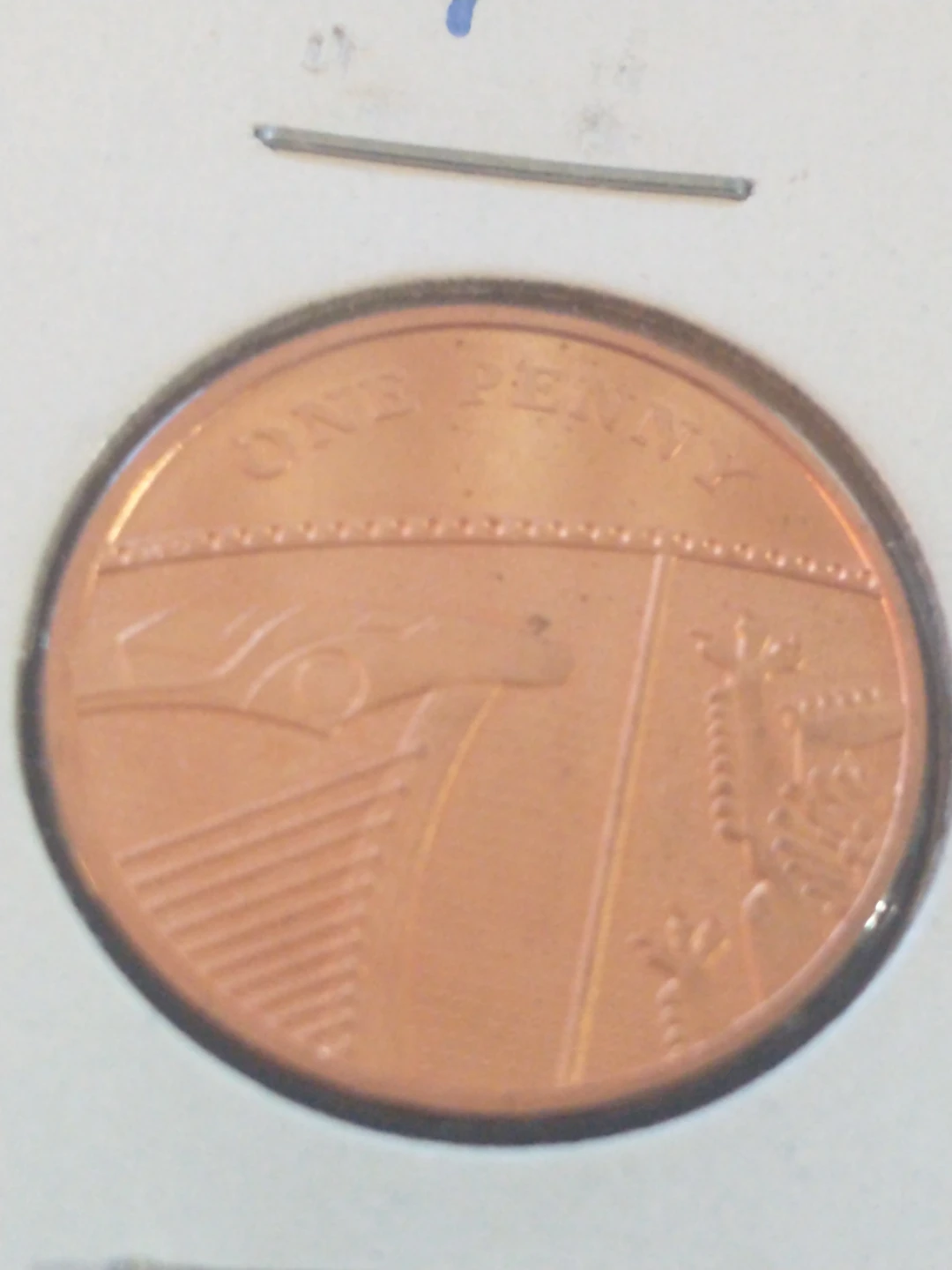 2010 UK Proof One Penny Coin