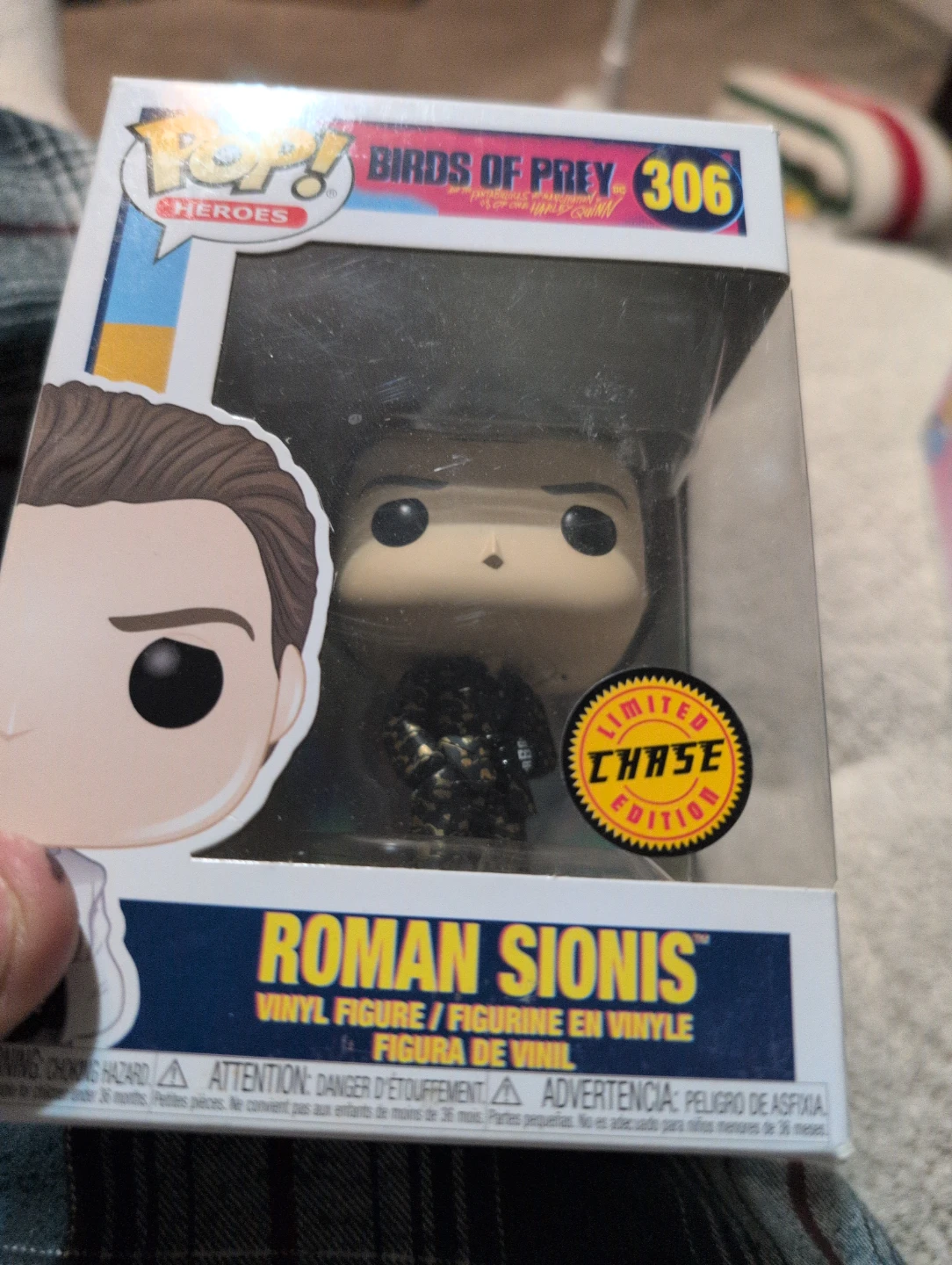 Funko Pop! Heroes Birds of Prey Roman Sionis #306 Chase Edition