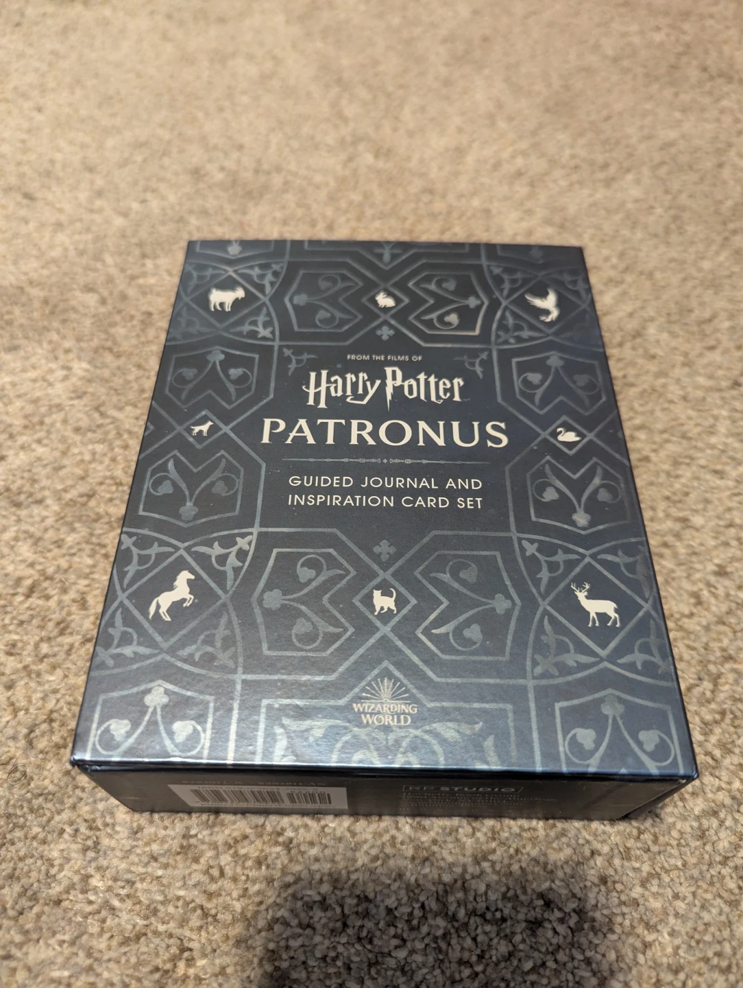Harry Potter Patronus Guided Journal and Inspiration Card Set