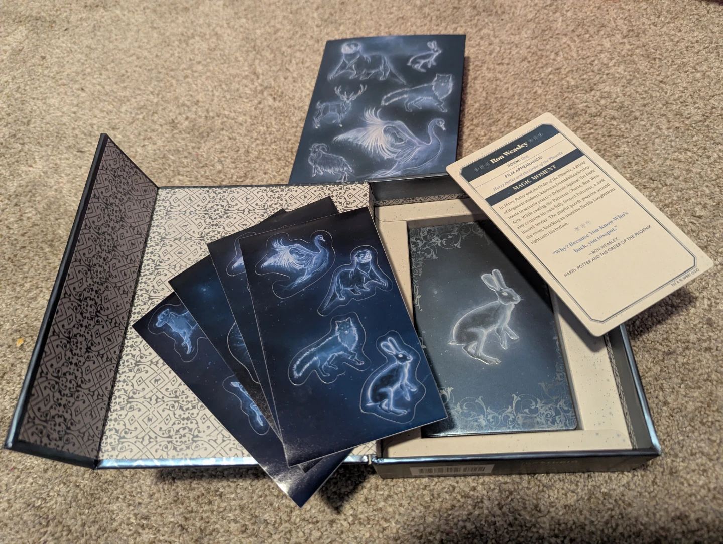 Harry Potter Patronus Guided Journal and Inspiration Card Set - photo 2
