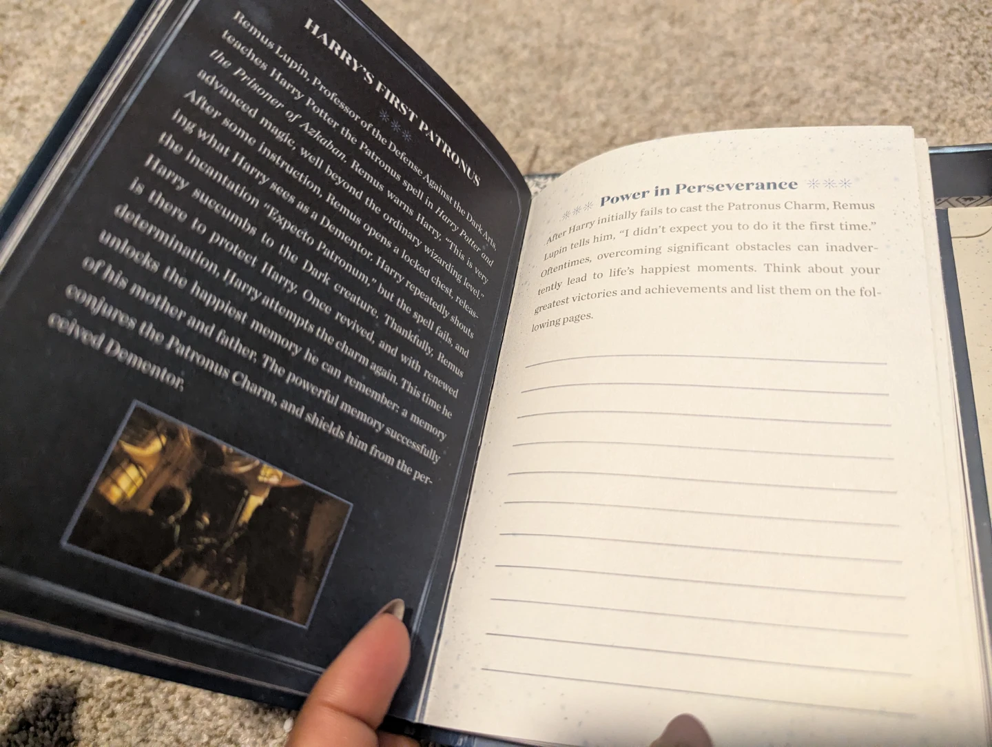 Harry Potter Patronus Guided Journal and Inspiration Card Set - photo 3