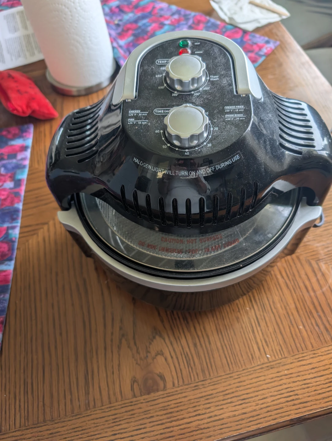 Proctor Silex 12L Halogen Air Fryer - photo 3