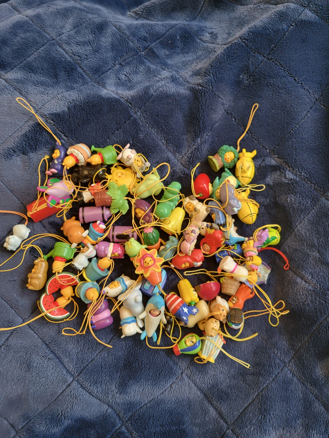 Vintage Disney Peek-A-Pooh Winnie-the-Pooh Charms