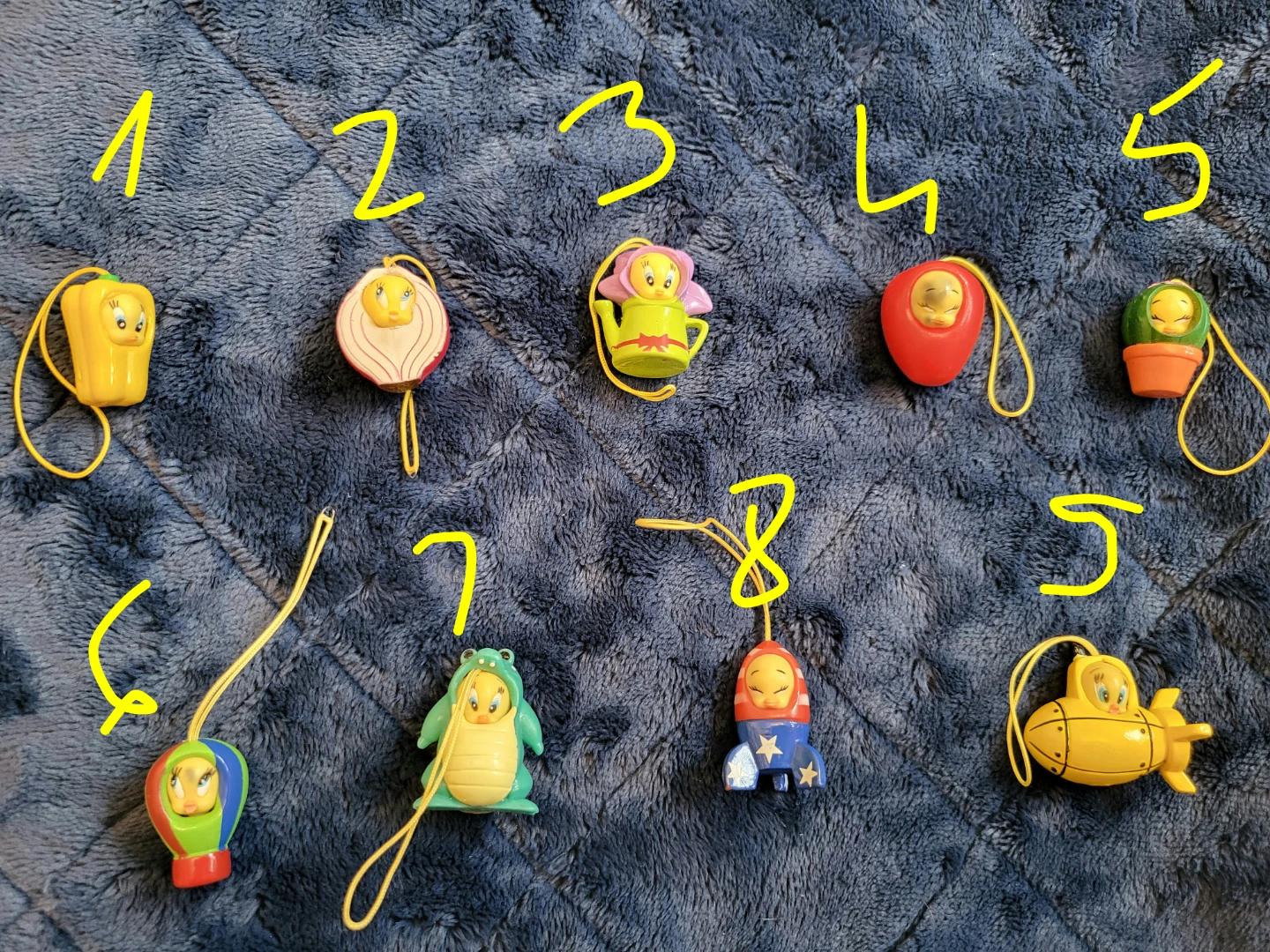 Vintage Disney Peek-A-Pooh Winnie-the-Pooh Charms - photo 5