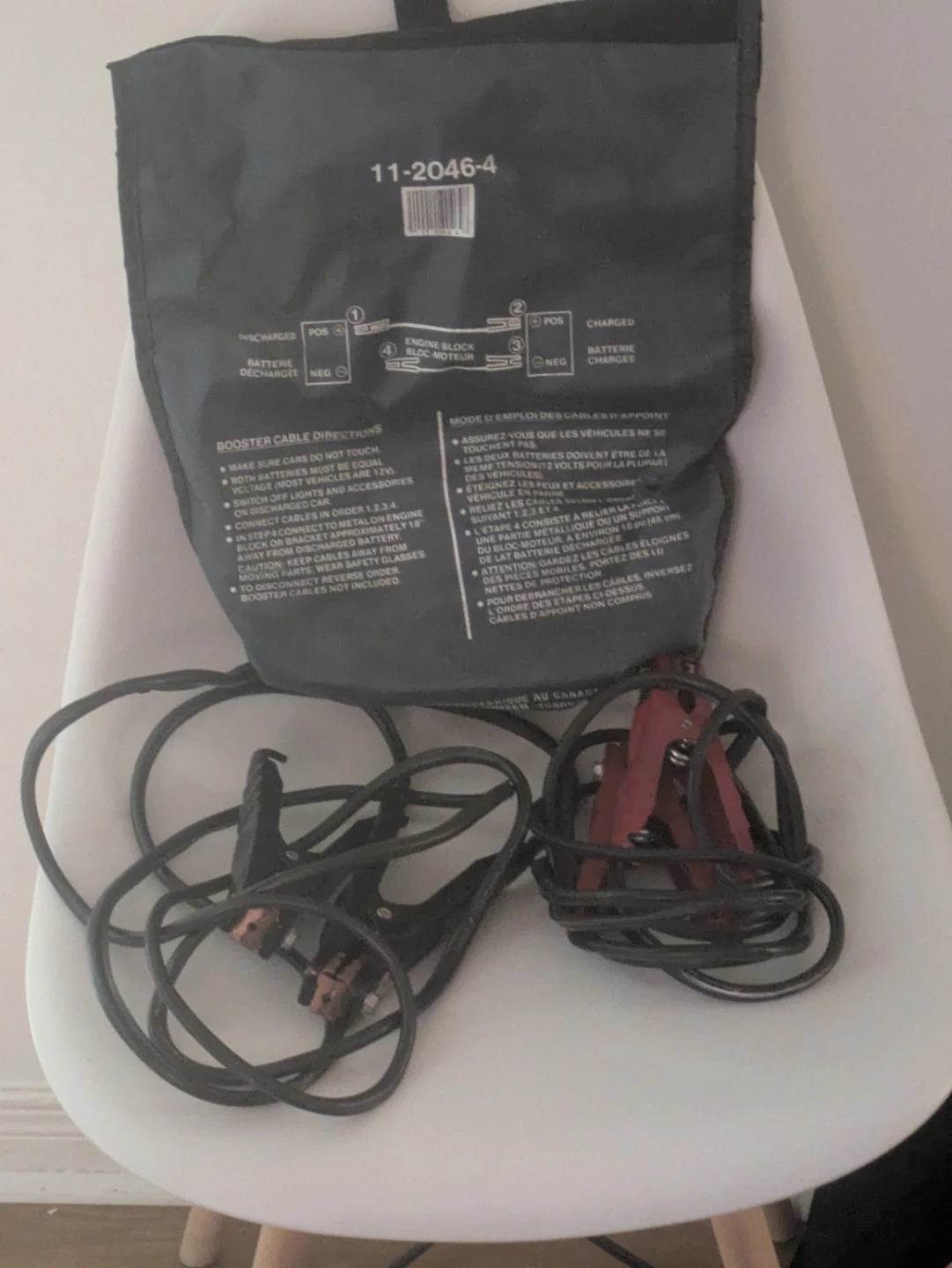 Booster Cables with Clamps