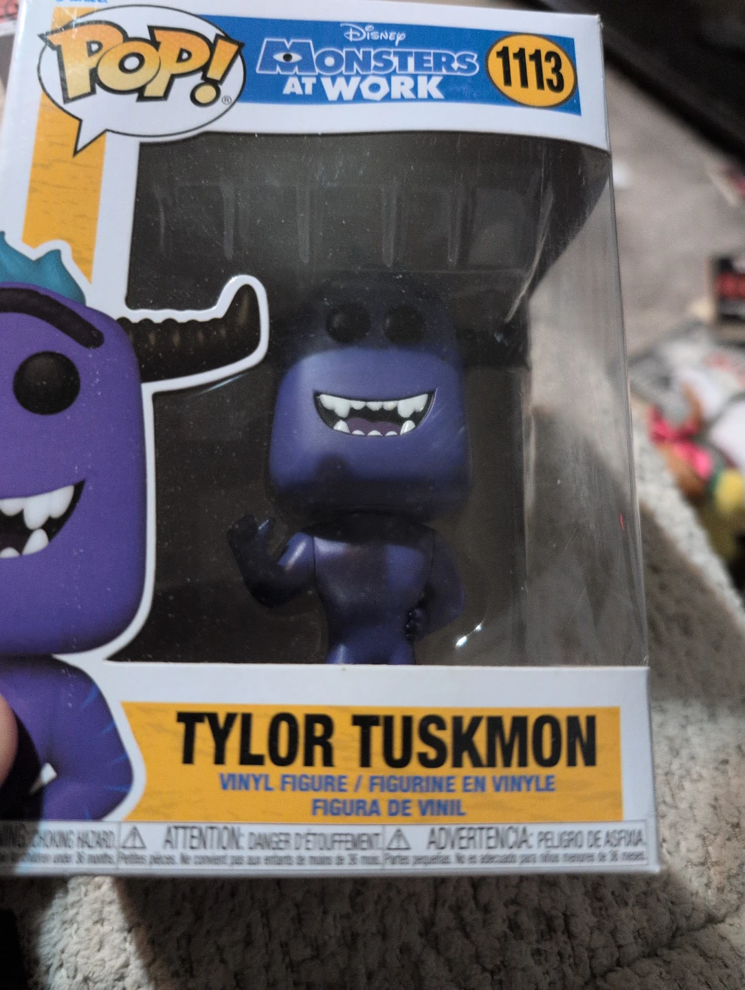 Funko Pop! Monsters at Work Tylor Tuskmon Vinyl Figure #1113