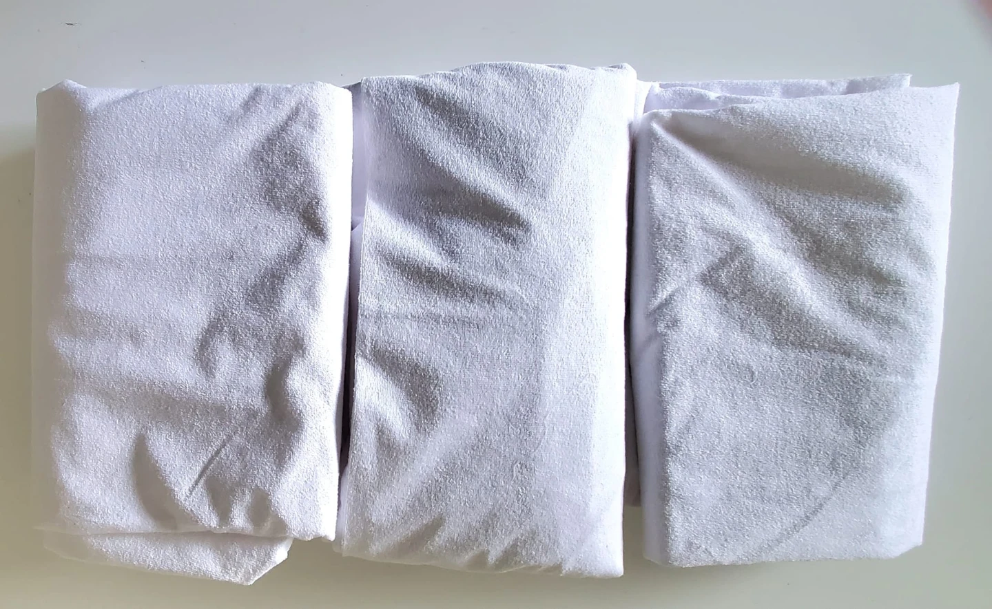 Set of 3- New WATERPROOF Fitted Twin Mattress Protectors -
