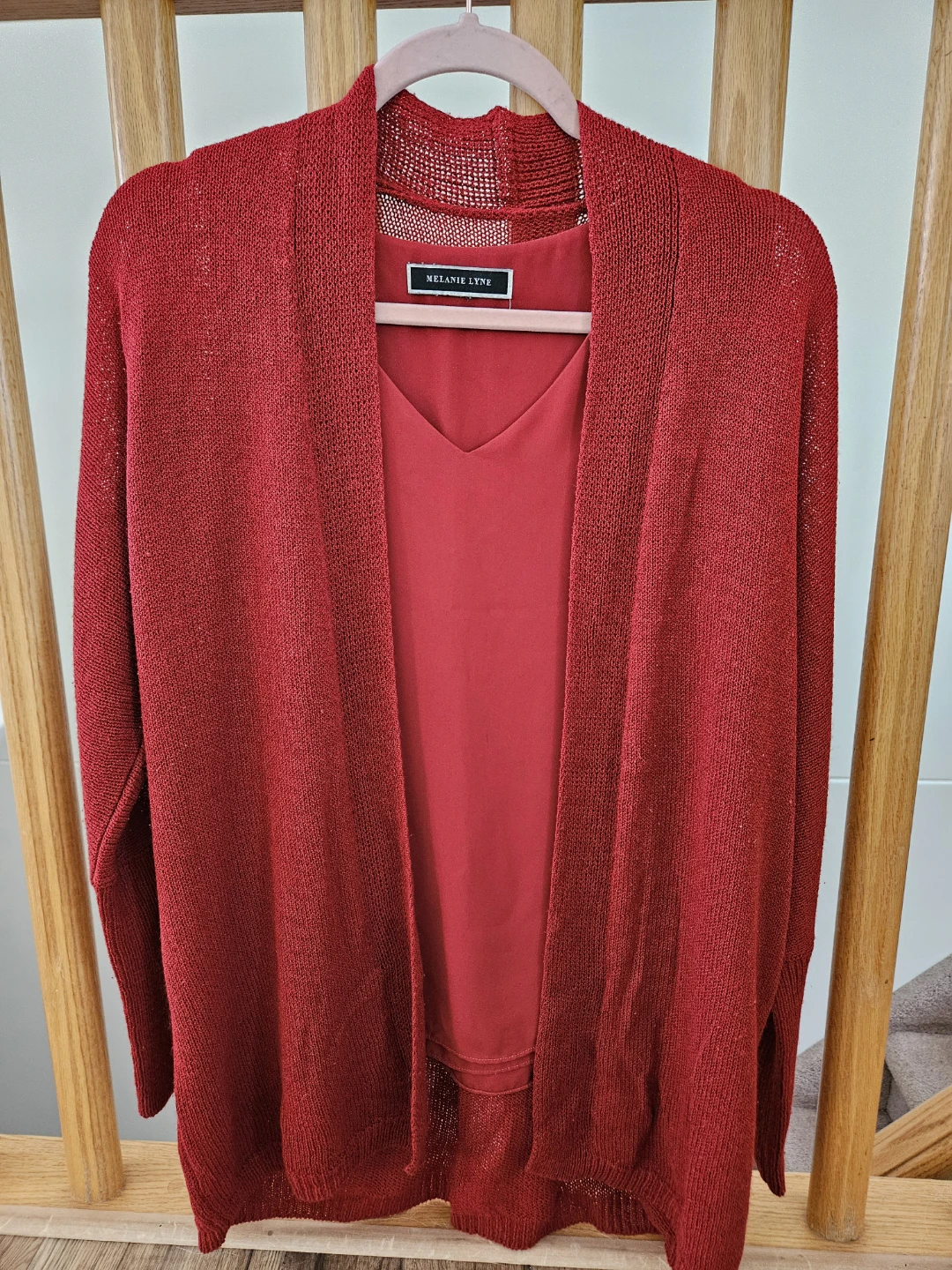 Women's cardi & top set size S