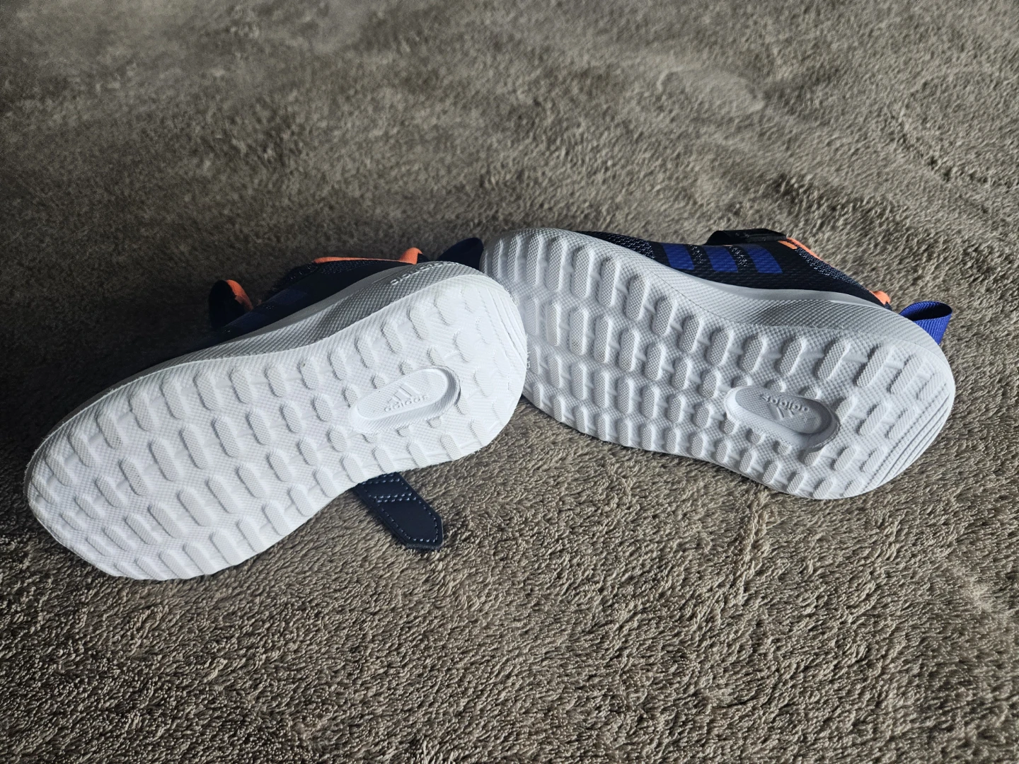 Adidas Kids Running Shoes - Navy/Orange - photo 4