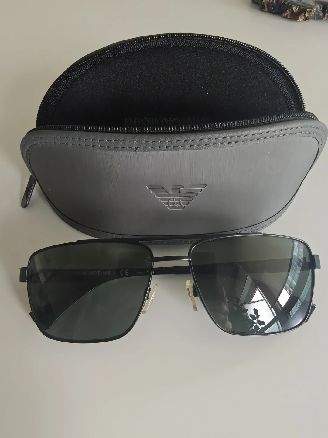 Emporio Armani Men's Sunglasses with Case